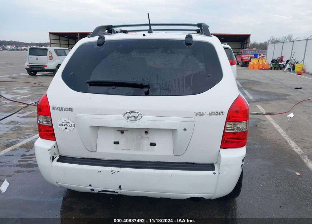 2006 HYUNDAI TUCSON GL VIN: KM8JM12BX6U254700