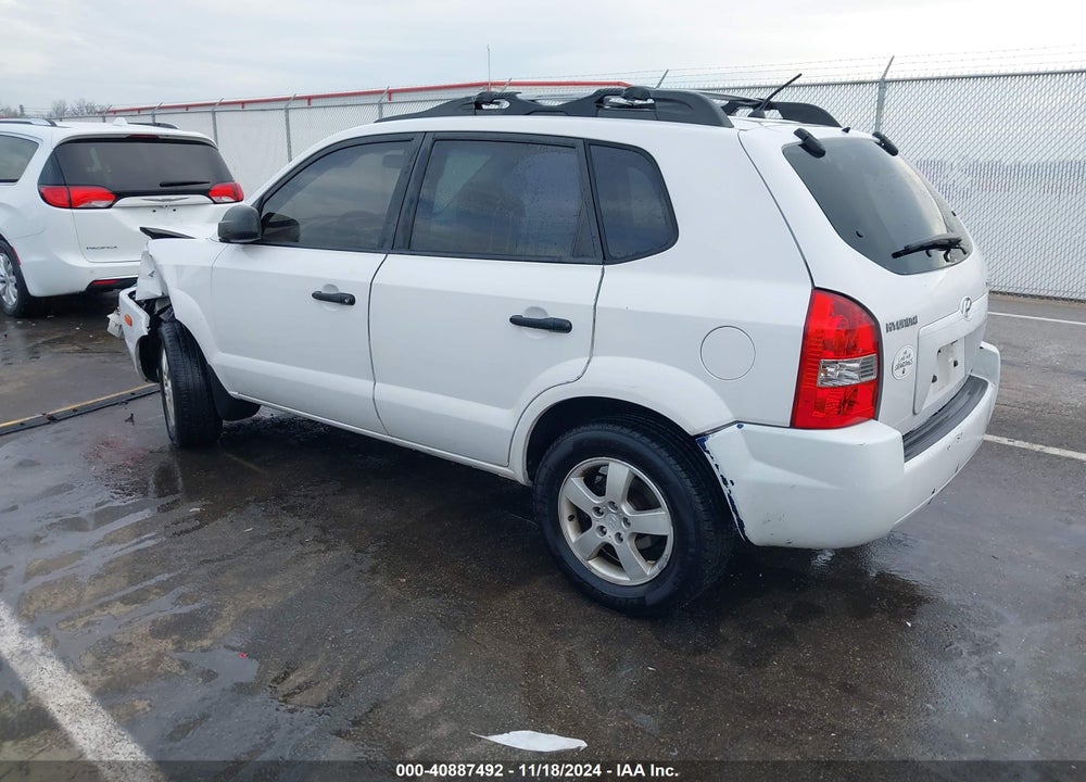 2006 HYUNDAI TUCSON GL VIN: KM8JM12BX6U254700