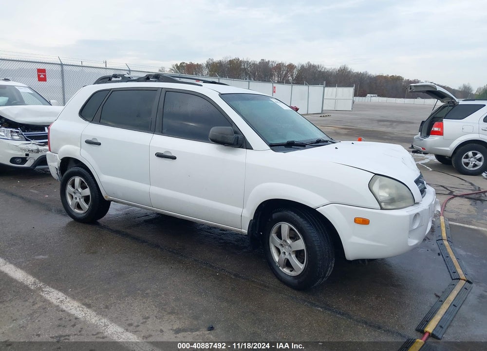 2006 HYUNDAI TUCSON GL VIN: KM8JM12BX6U254700