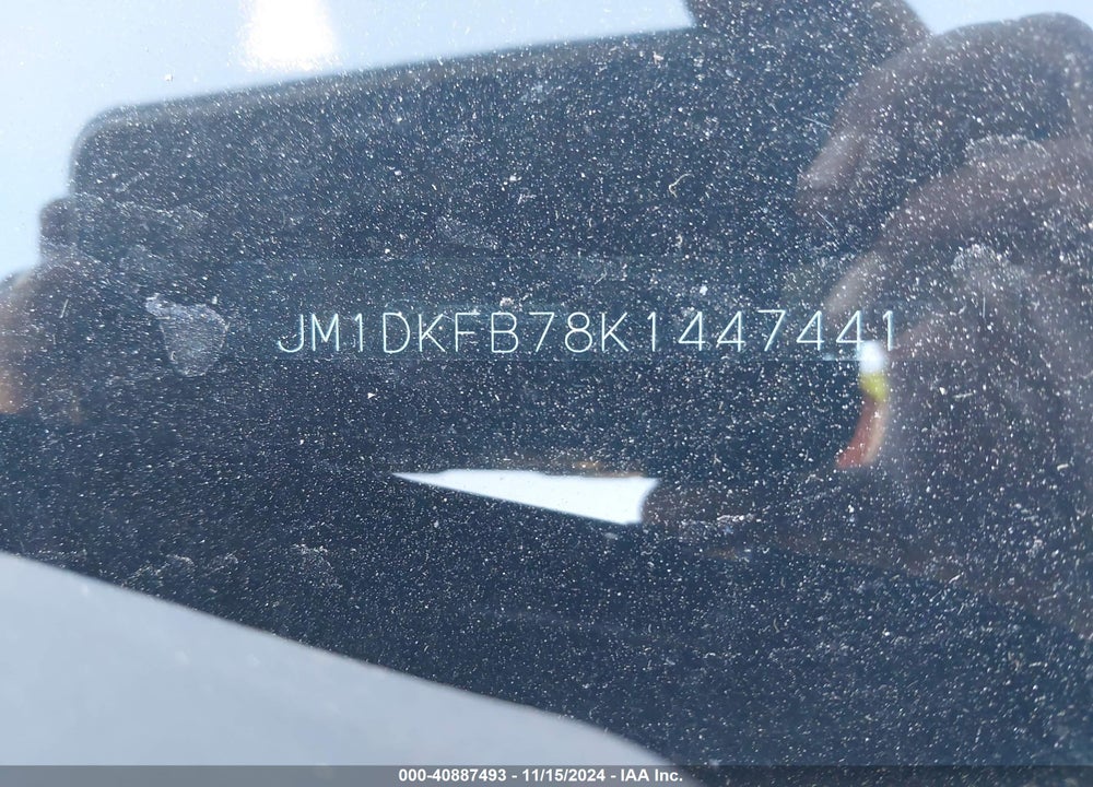 2019 MAZDA CX-3 SPORT VIN: JM1DKFB78K1447441
