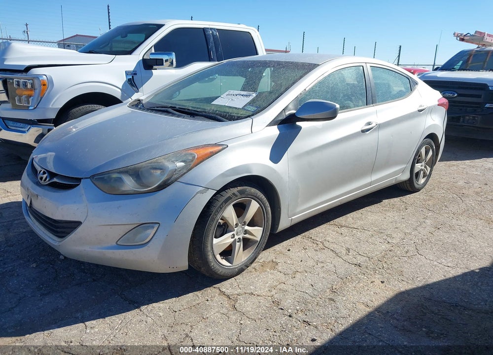 2013 HYUNDAI ELANTRA GLS VIN: KMHDH4AE1DU755325