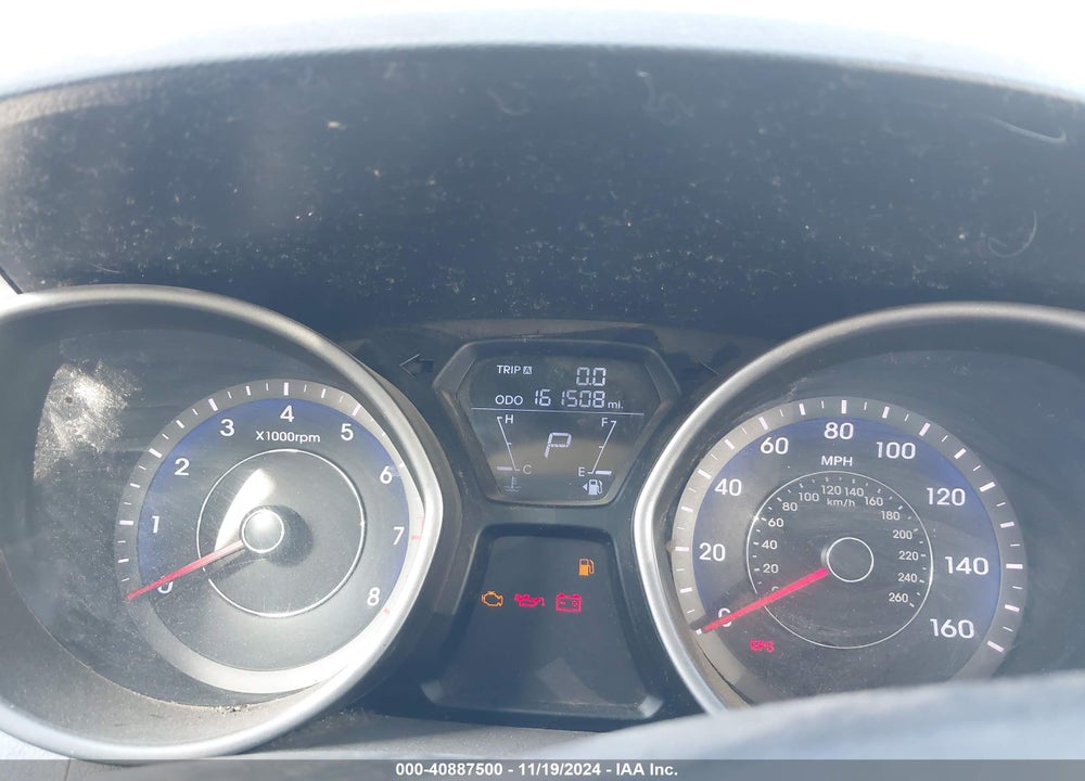 2013 HYUNDAI ELANTRA GLS VIN: KMHDH4AE1DU755325