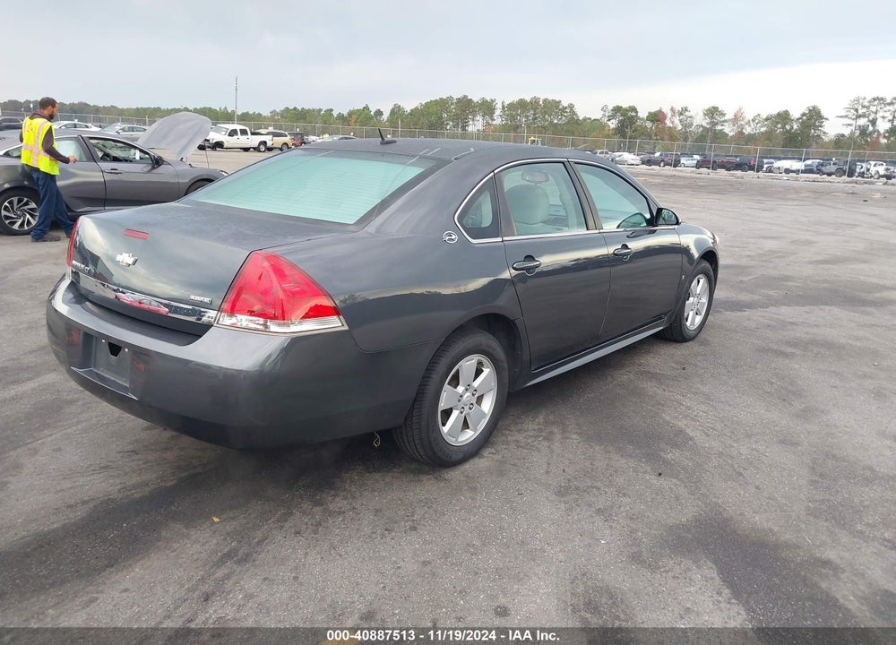 2009 CHEVROLET IMPALA LT VIN: 2G1WT57K191322095