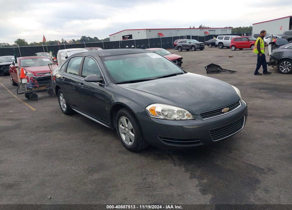 2009 CHEVROLET IMPALA LT VIN: 2G1WT57K191322095