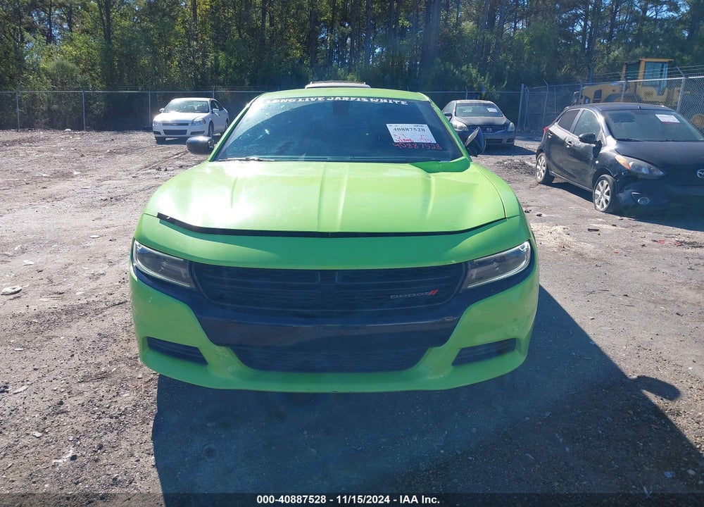 2019 DODGE CHARGER SXT RWD VIN: 2C3CDXBG6KH623422