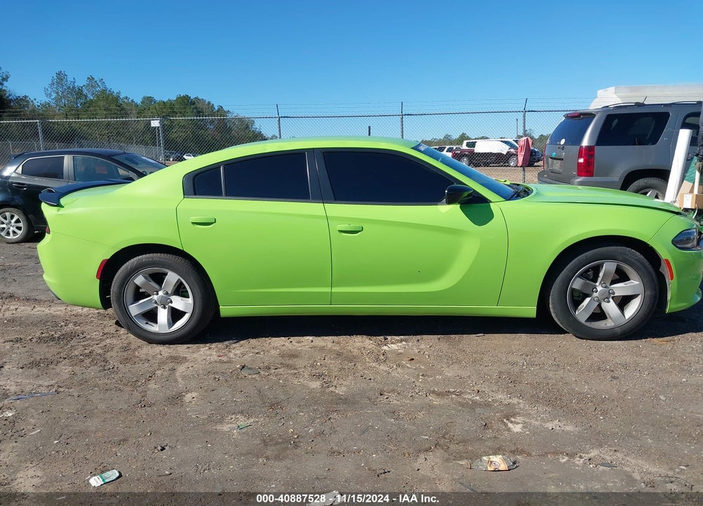 2019 DODGE CHARGER SXT RWD VIN: 2C3CDXBG6KH623422