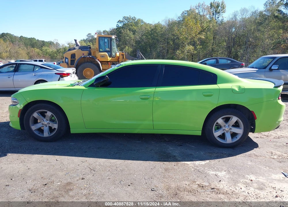 2019 DODGE CHARGER SXT RWD VIN: 2C3CDXBG6KH623422