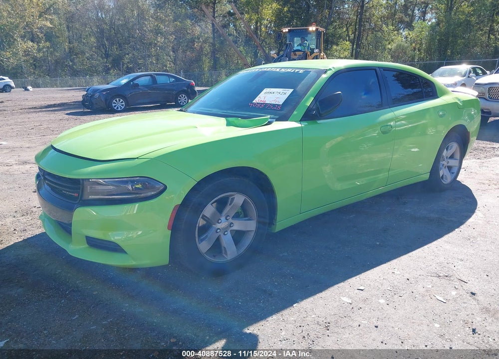 2019 DODGE CHARGER SXT RWD VIN: 2C3CDXBG6KH623422