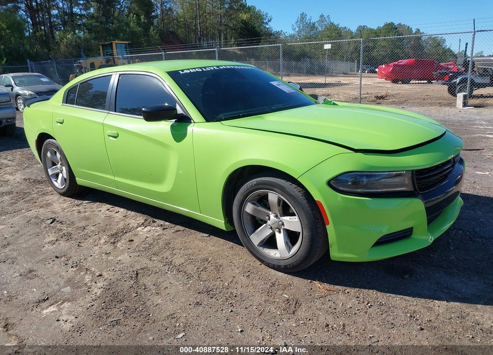2019 DODGE CHARGER SXT RWD VIN: 2C3CDXBG6KH623422