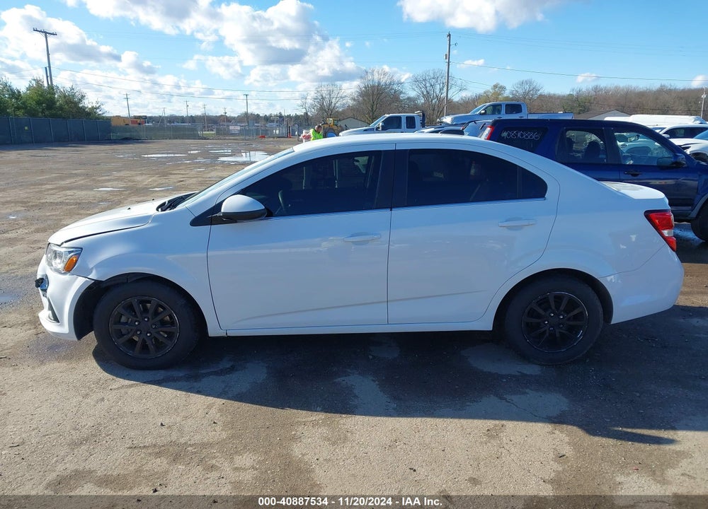 2017 CHEVROLET SONIC LT AUTO VIN: 1G1JD5SH1H4176156