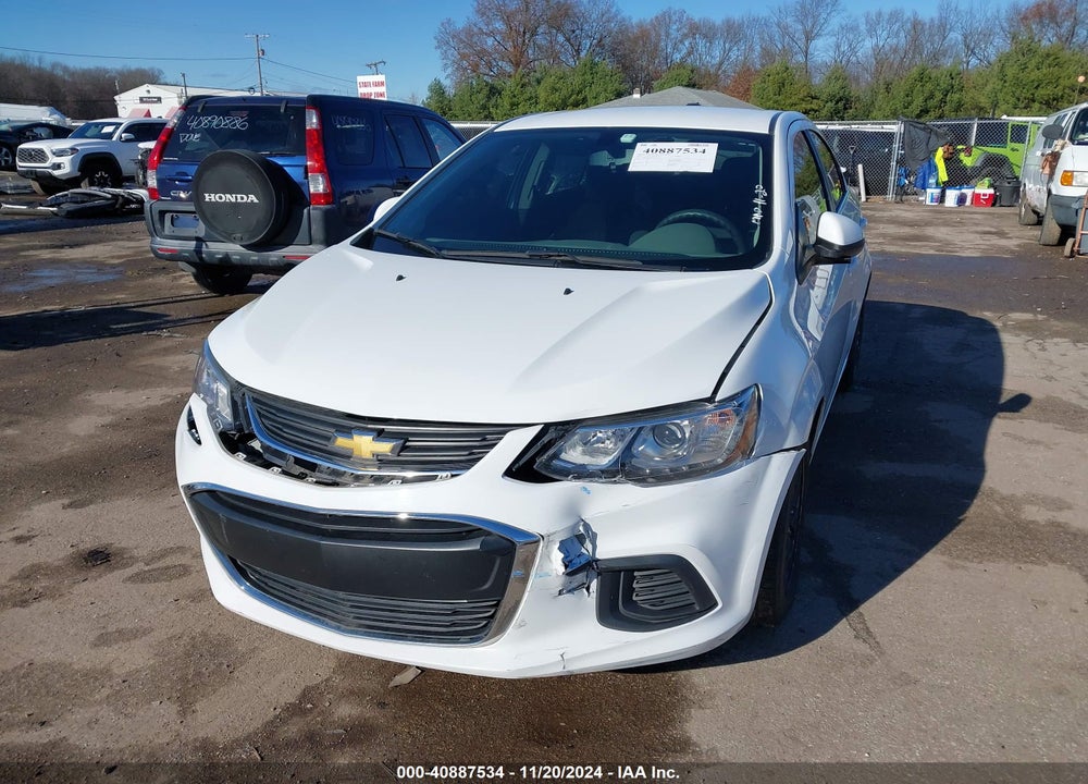 2017 CHEVROLET SONIC LT AUTO VIN: 1G1JD5SH1H4176156