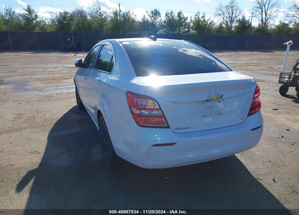 2017 CHEVROLET SONIC LT AUTO VIN: 1G1JD5SH1H4176156