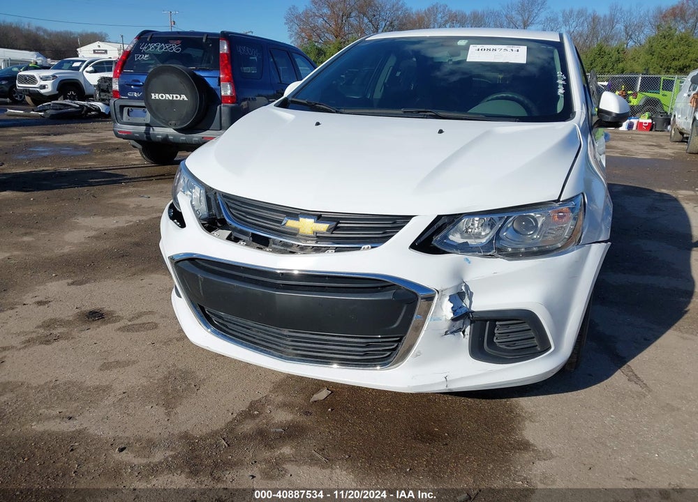 2017 CHEVROLET SONIC LT AUTO VIN: 1G1JD5SH1H4176156