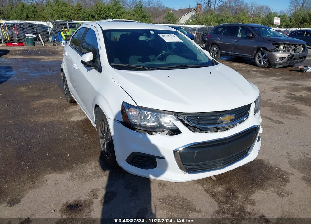 2017 CHEVROLET SONIC LT AUTO VIN: 1G1JD5SH1H4176156