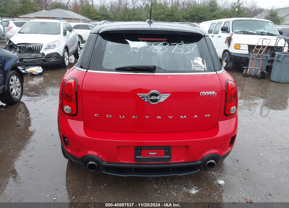 2015 MINI COUNTRYMAN COOPER S VIN: WMWZC5C58FWP49103