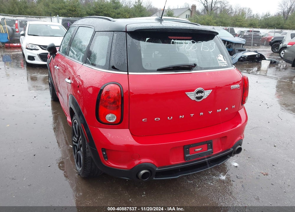 2015 MINI COUNTRYMAN COOPER S VIN: WMWZC5C58FWP49103