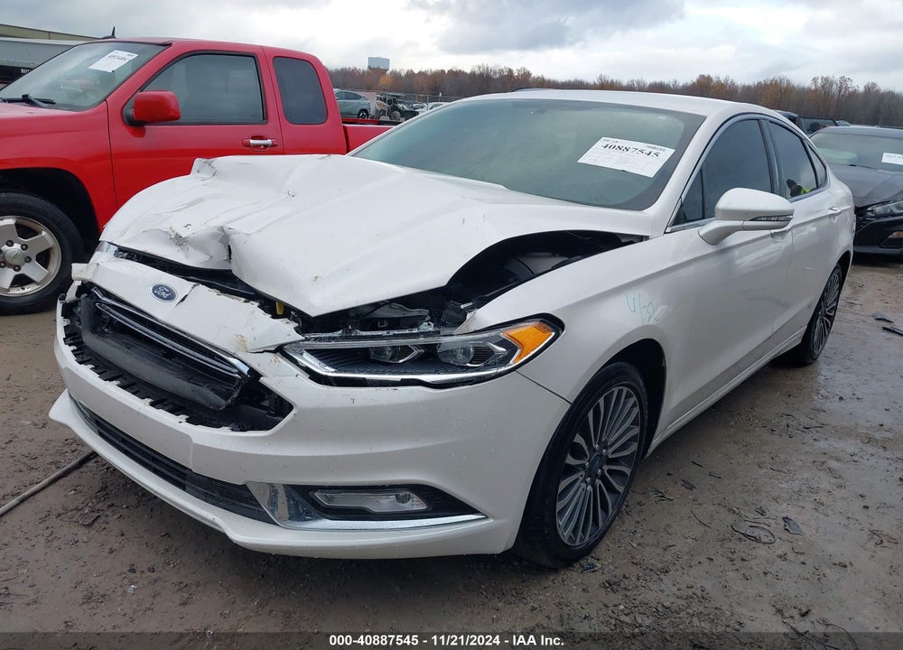 2017 FORD FUSION SE VIN: 3FA6P0H97HR334293