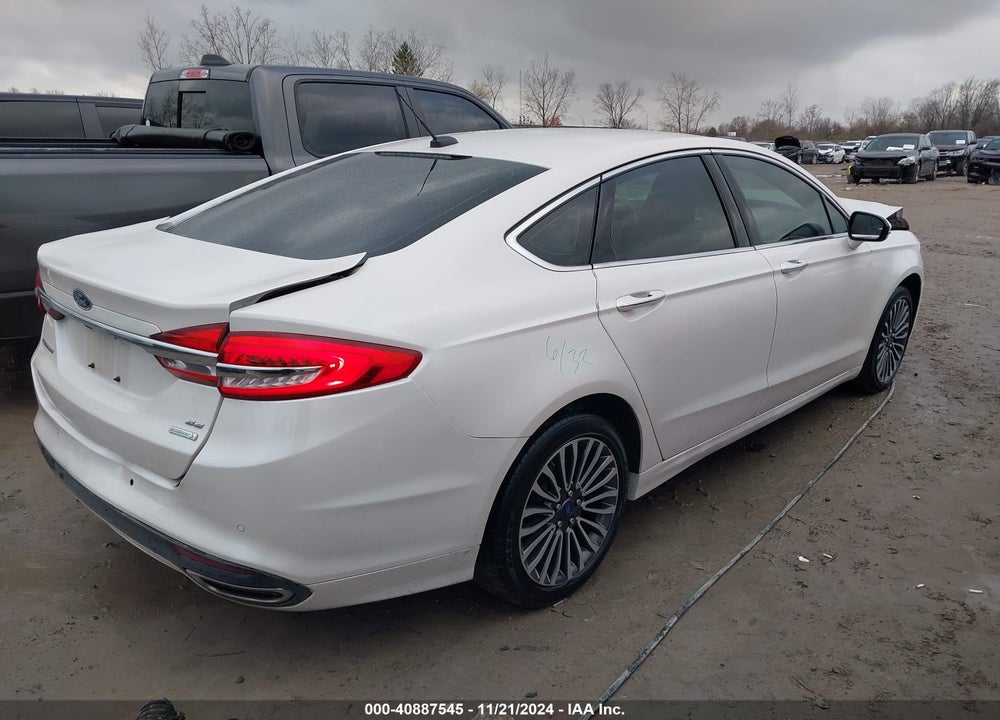 2017 FORD FUSION SE VIN: 3FA6P0H97HR334293