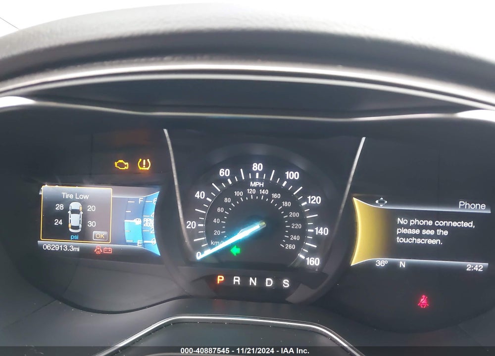 2017 FORD FUSION SE VIN: 3FA6P0H97HR334293
