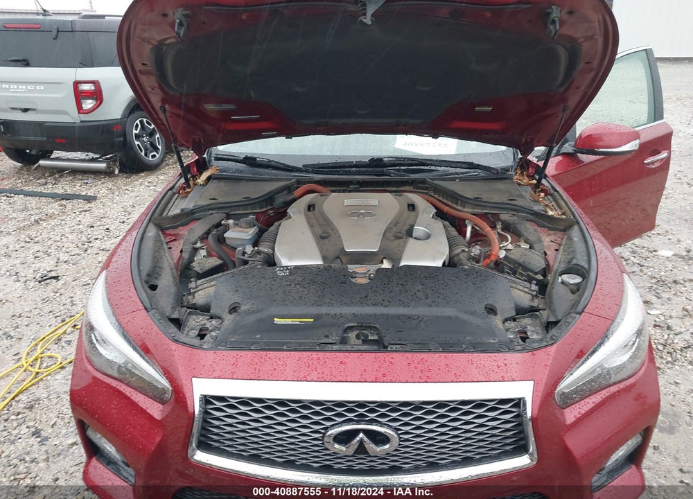 2015 INFINITI Q50 HYBRID SPORT VIN: JN1AV7AP6FM790810