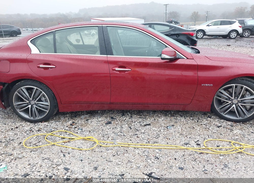 2015 INFINITI Q50 HYBRID SPORT VIN: JN1AV7AP6FM790810
