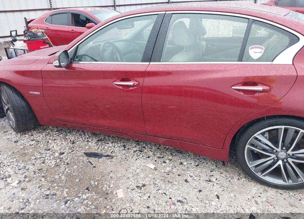 2015 INFINITI Q50 HYBRID SPORT VIN: JN1AV7AP6FM790810