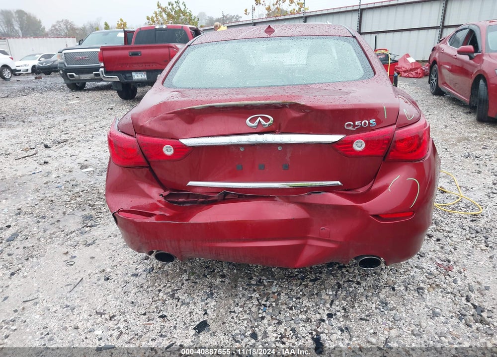 2015 INFINITI Q50 HYBRID SPORT VIN: JN1AV7AP6FM790810