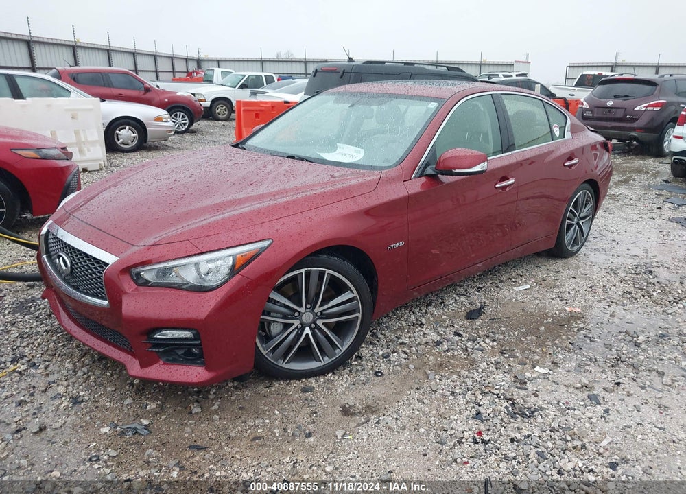 2015 INFINITI Q50 HYBRID SPORT VIN: JN1AV7AP6FM790810