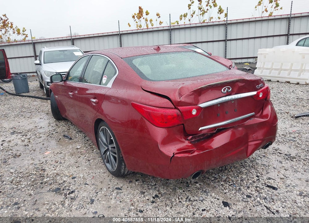 2015 INFINITI Q50 HYBRID SPORT VIN: JN1AV7AP6FM790810