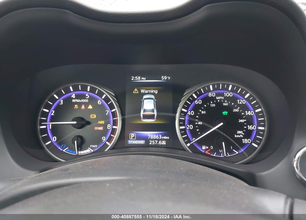 2015 INFINITI Q50 HYBRID SPORT VIN: JN1AV7AP6FM790810