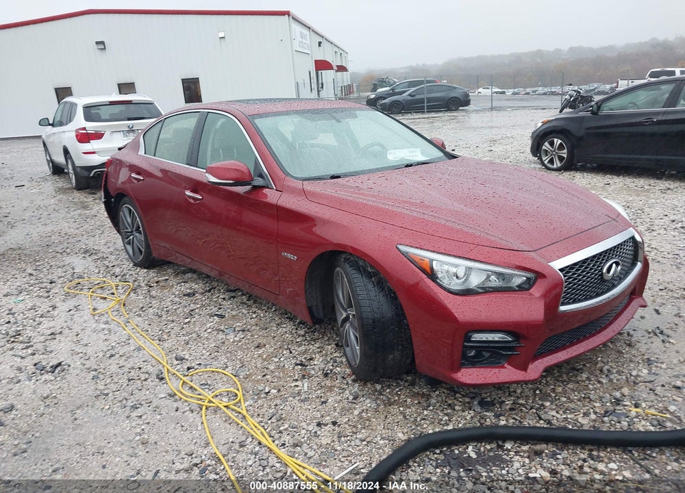 2015 INFINITI Q50 HYBRID SPORT VIN: JN1AV7AP6FM790810