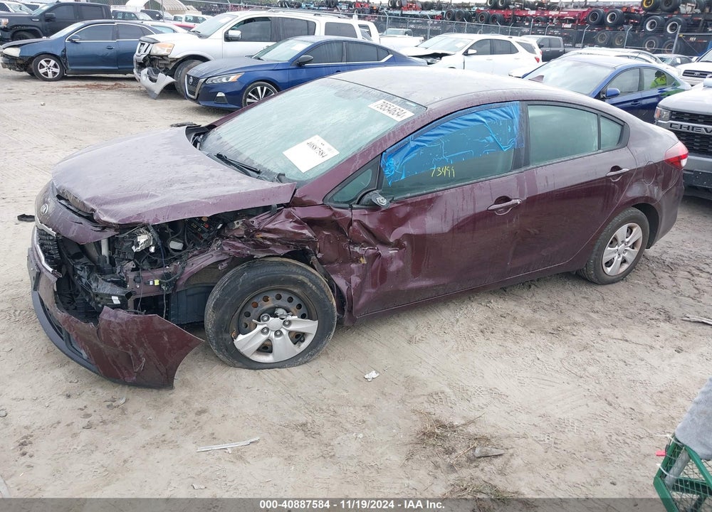 2018 KIA FORTE LX VIN: 3KPFK4A75JE179748