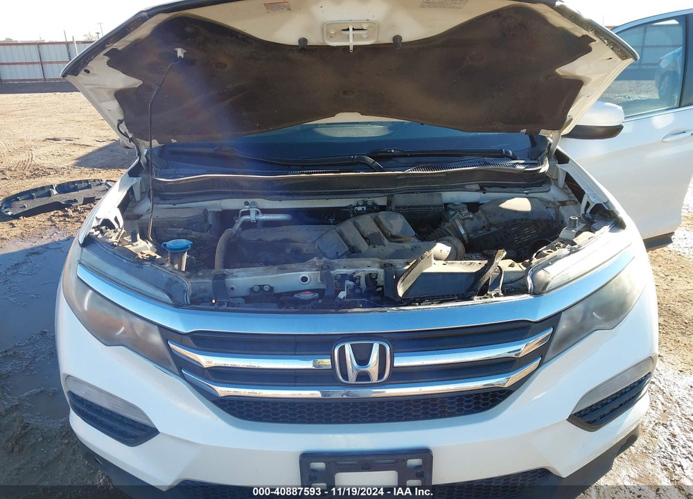2016 HONDA PILOT EX-L VIN: 5FNYF6H89GB097662