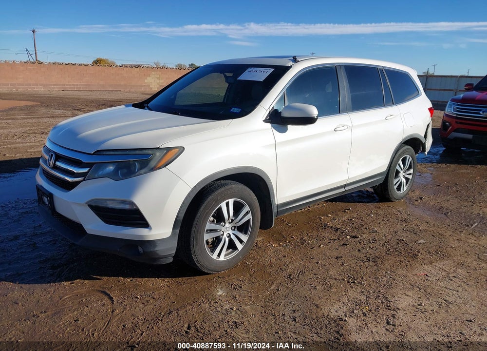 2016 HONDA PILOT EX-L VIN: 5FNYF6H89GB097662