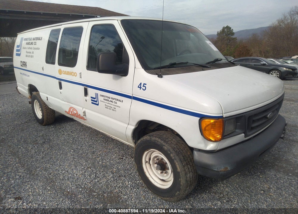 2006 FORD E-350 SUPER DUTY COMMERCIAL/RECREATIONAL VIN: 1FTSS34LX6DA86735