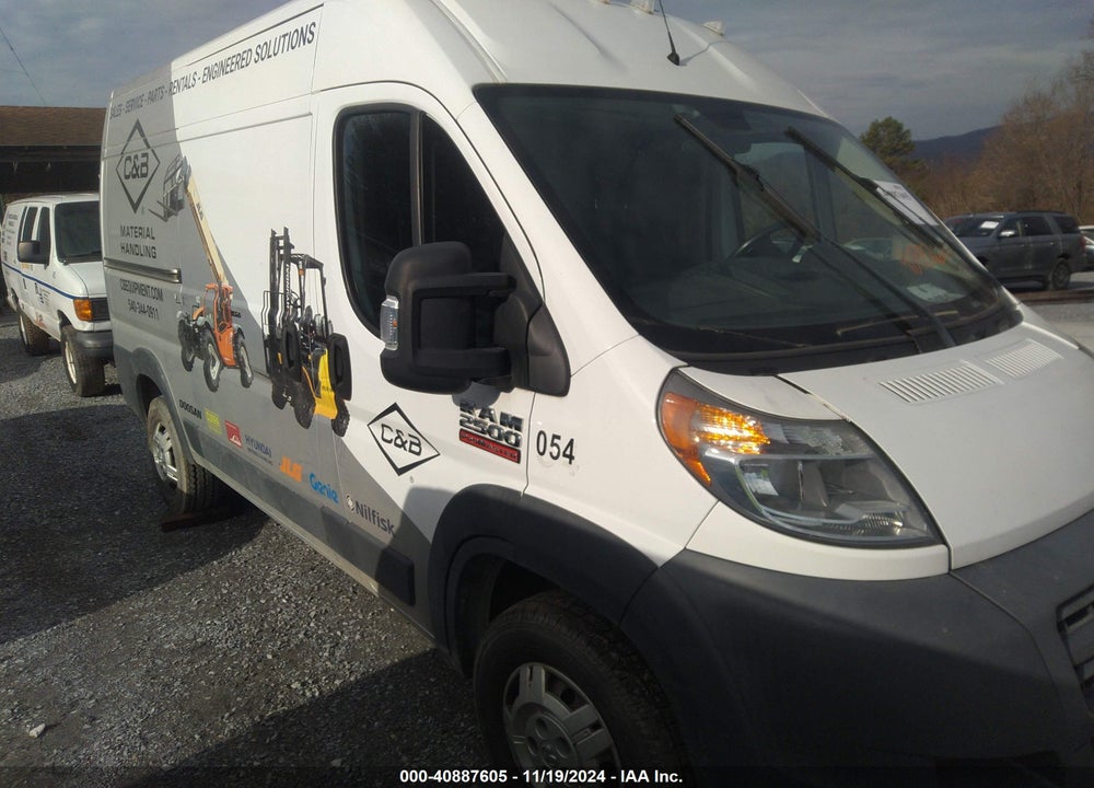 2014 RAM PROMASTER 2500 HIGH ROOF VIN: 3C6TRVCD2EE130219