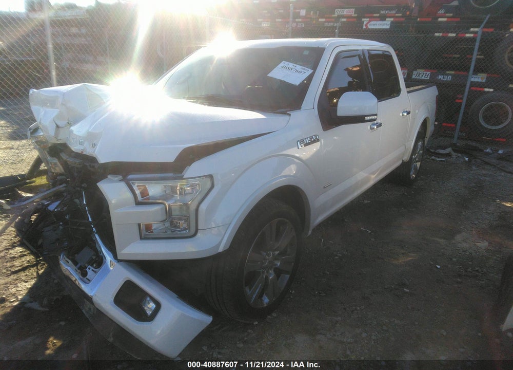 2016 FORD F-150 LIMITED VIN: 1FTEW1CG2GFB27441