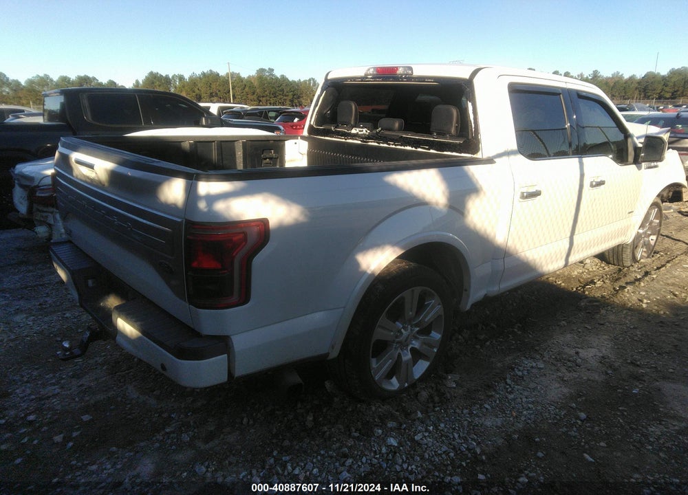 2016 FORD F-150 LIMITED VIN: 1FTEW1CG2GFB27441