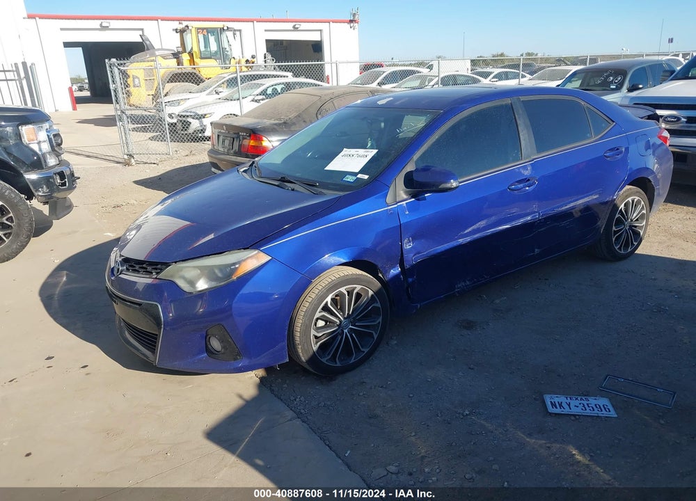 2014 TOYOTA COROLLA L/LE/LE PLS/PRM/S/S PLS VIN: 5YFBURHE7EP112969
