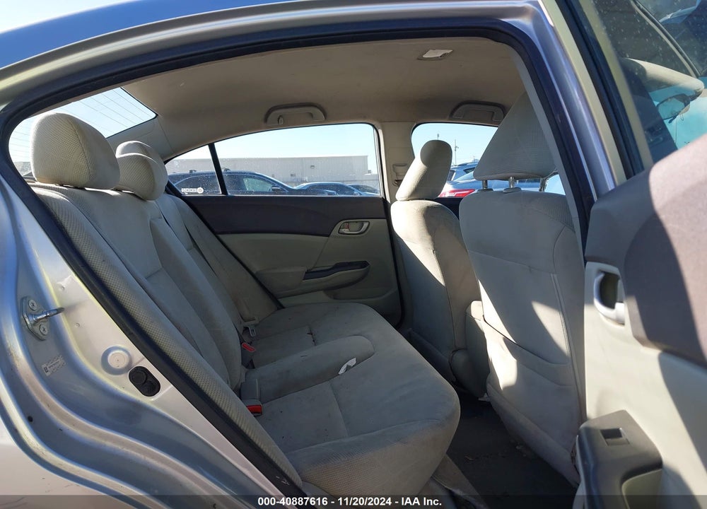 2012 HONDA CIVIC LX VIN: 19XFB2F53CE323411