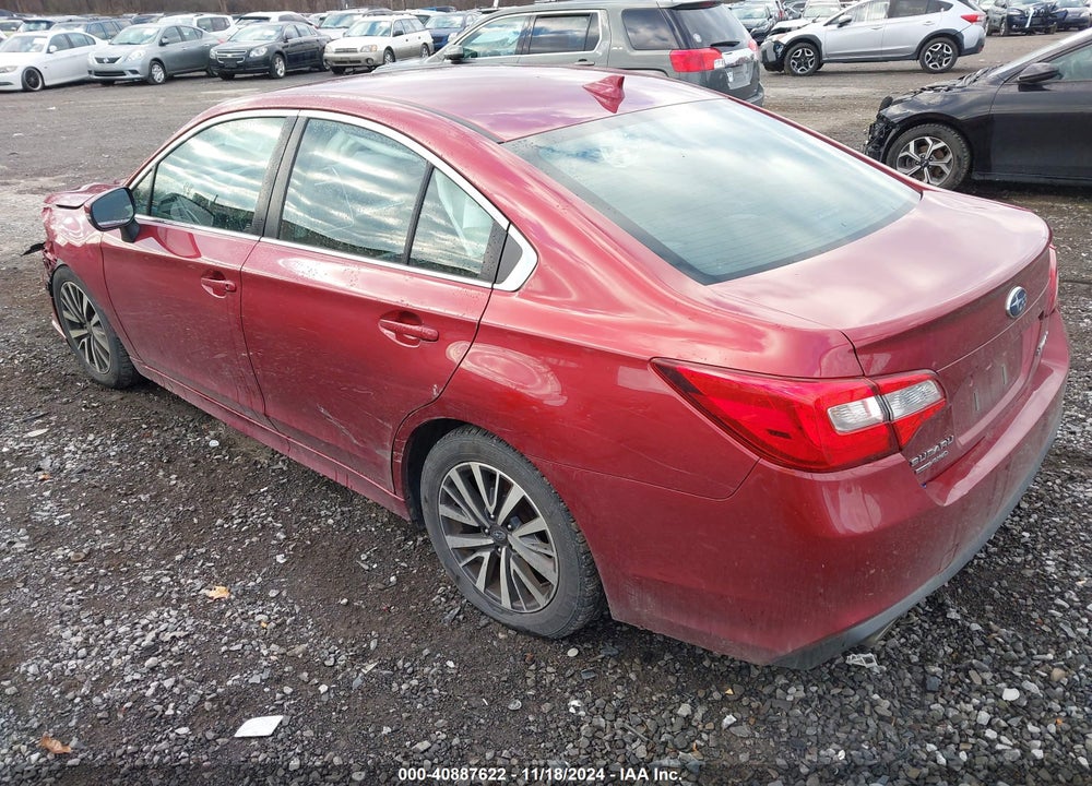 2019 SUBARU LEGACY 2.5I PREMIUM VIN: 4S3BNAF65K3032181