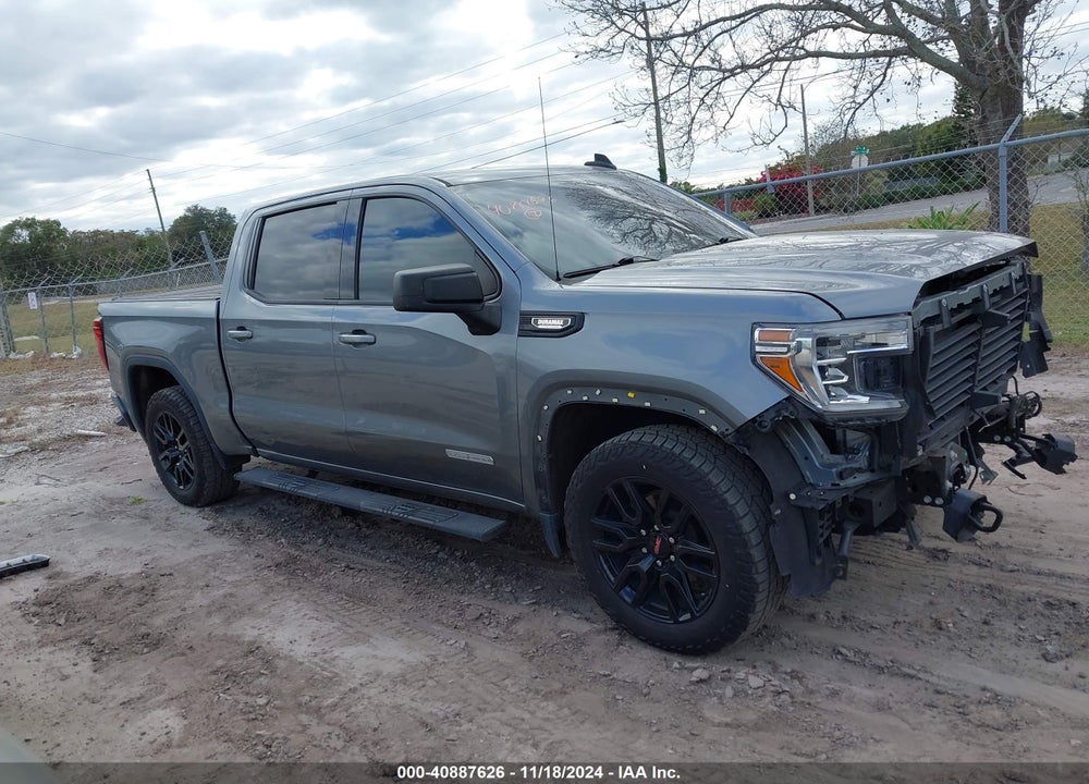 2021 GMC SIERRA 1500 2WD SHORT BOX ELEVATION VIN: 3GTP8CET4MG303277