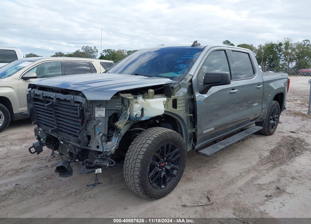 2021 GMC SIERRA 1500 2WD SHORT BOX ELEVATION VIN: 3GTP8CET4MG303277