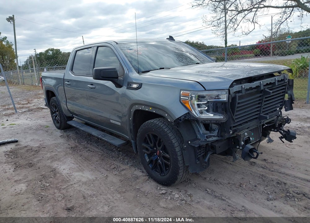2021 GMC SIERRA 1500 2WD SHORT BOX ELEVATION VIN: 3GTP8CET4MG303277