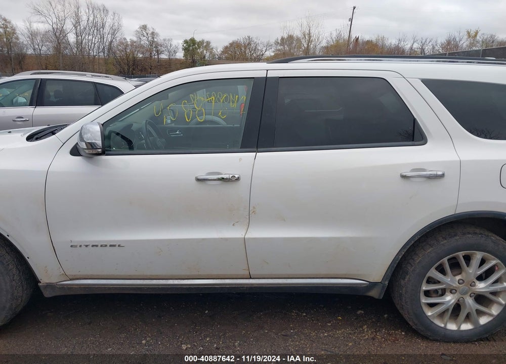 2015 DODGE DURANGO CITADEL VIN: 1C4RDJEG5FC114901