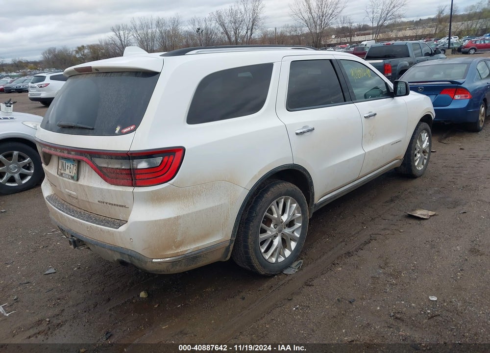 2015 DODGE DURANGO CITADEL VIN: 1C4RDJEG5FC114901