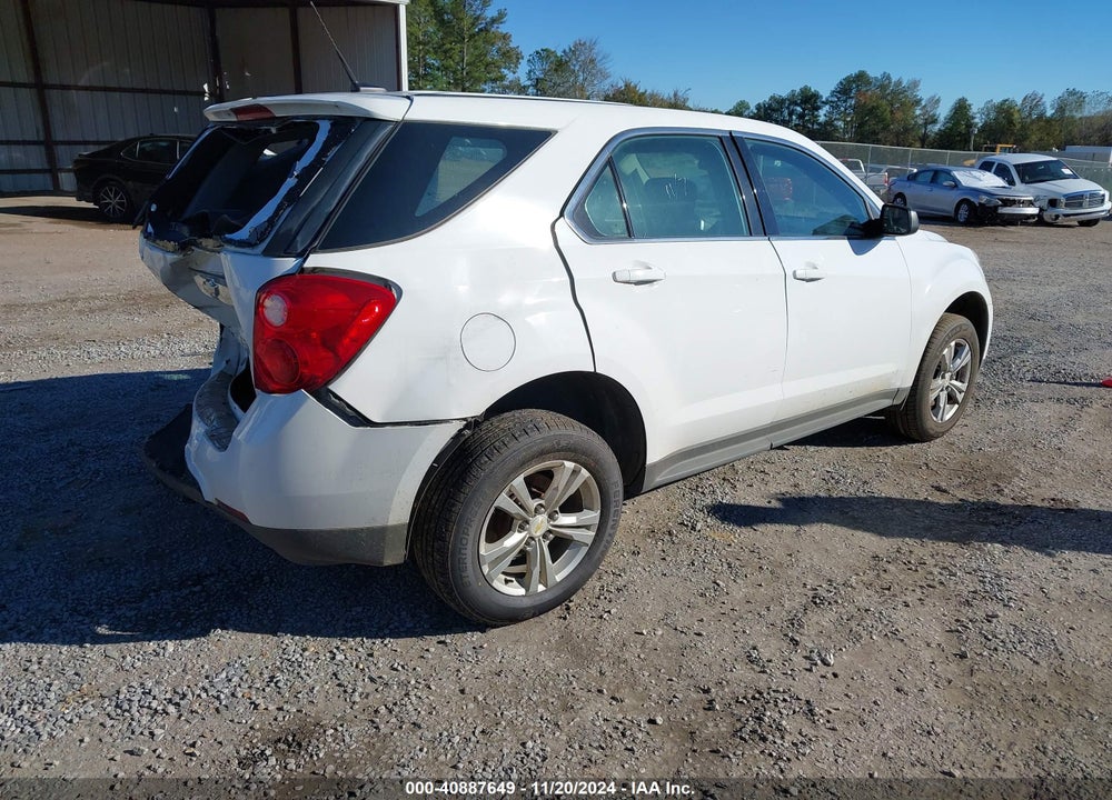 2010 CHEVROLET EQUINOX LS VIN: 2CNALBEW8A6399605