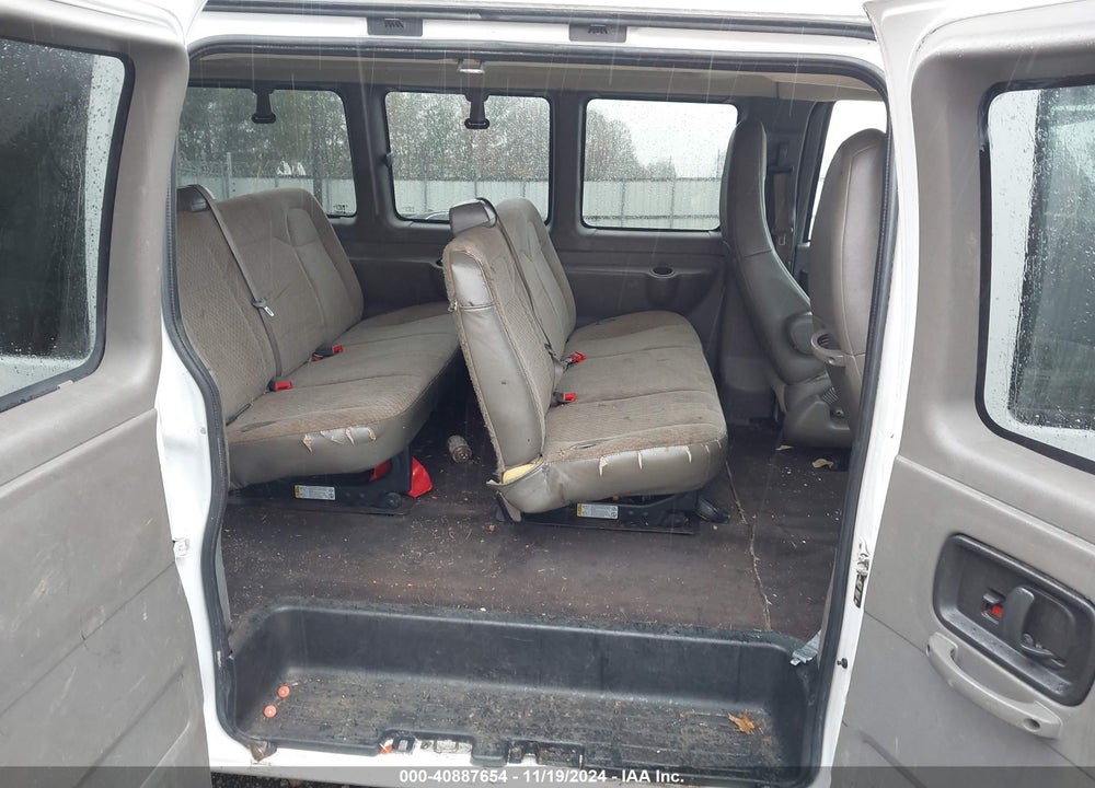 2020 CHEVROLET EXPRESS PASSENGER RWD 3500 EXTENDED WHEELBASE LT VIN: 1GAZGPFG9L1192400