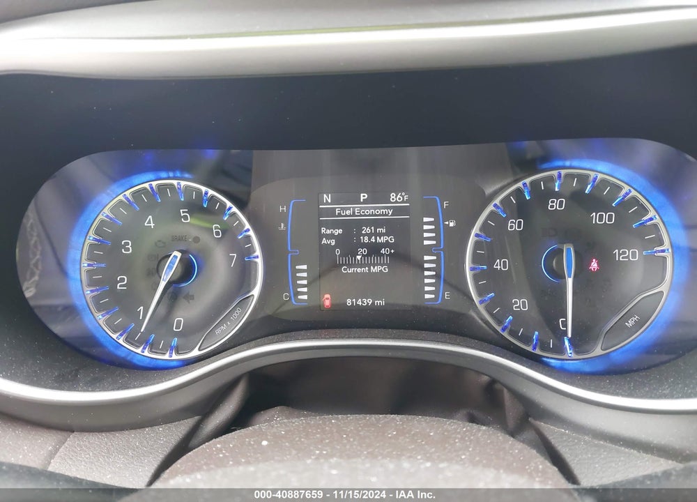 2019 CHRYSLER PACIFICA TOURING L VIN: 2C4RC1BG9KR657709