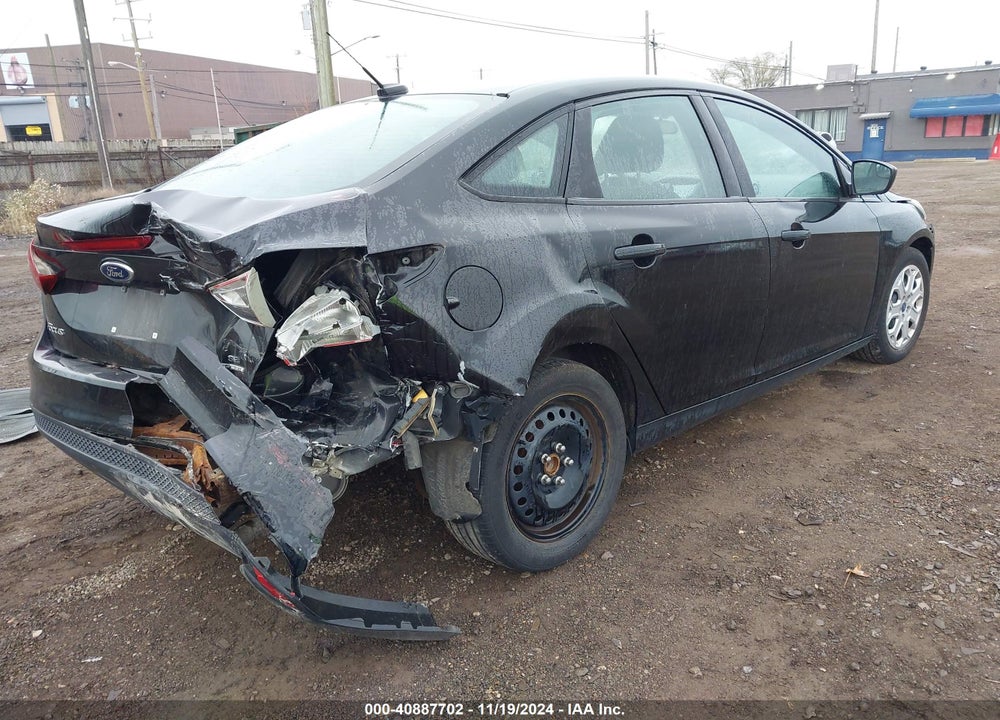 2012 FORD FOCUS SE VIN: 1FAHP3F26CL418418